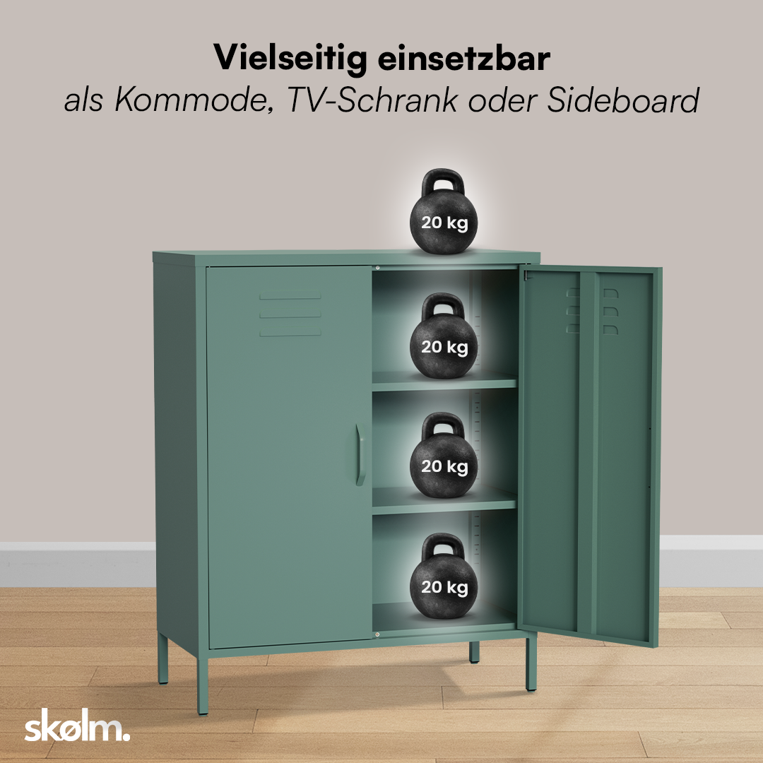 sk-lm-atria-metallkommode-mit-2-t-ren-abschlie-barer-schrank image 5