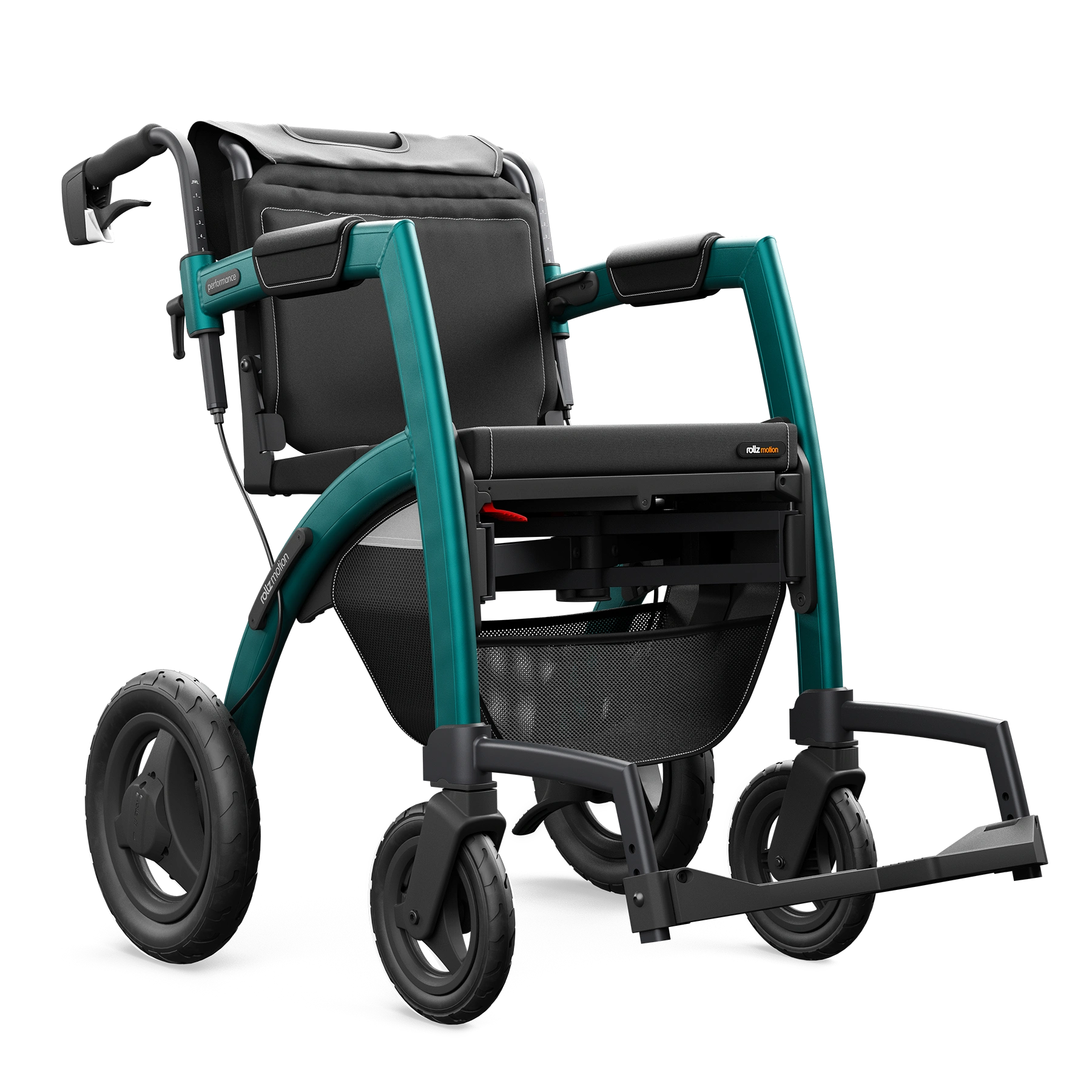 rollz-motion-performance-2-in-1-outdoor-rollator-und-rollstuhl image 1