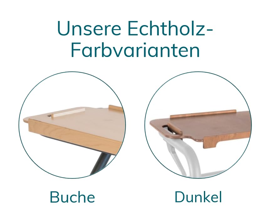 saljol-tablett-echtholz-dunkel-54x35-cm-f-r-wohnraumrollator-20-kg image 3
