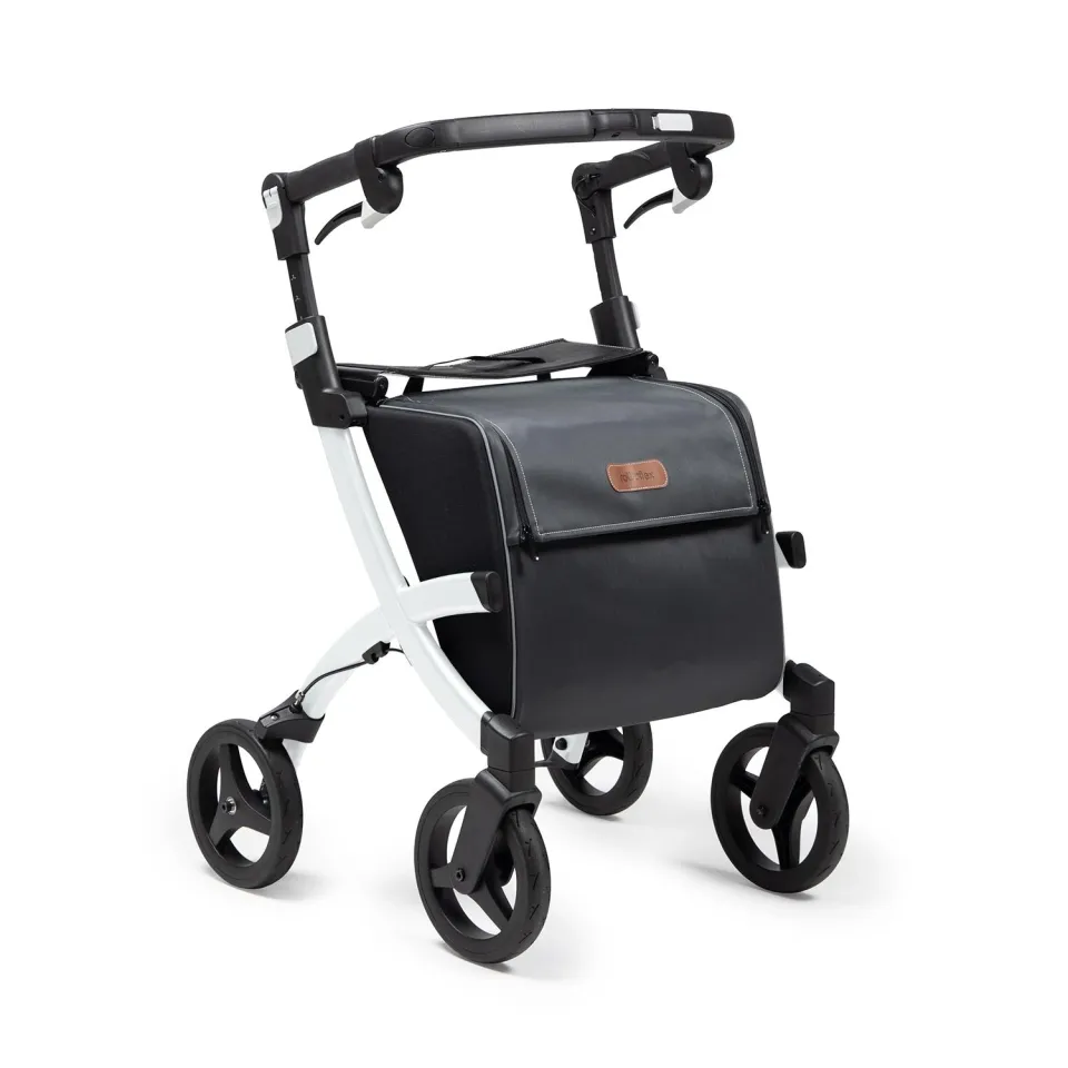 rollz-flex-faltbarer-rollator-6-8-kg-mit-einkaufstasche image 1