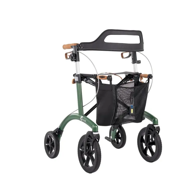 saljol-allround-rollator-vollausstattung-6-4-kg-gr-n-sitzh-he-62-cm image 1